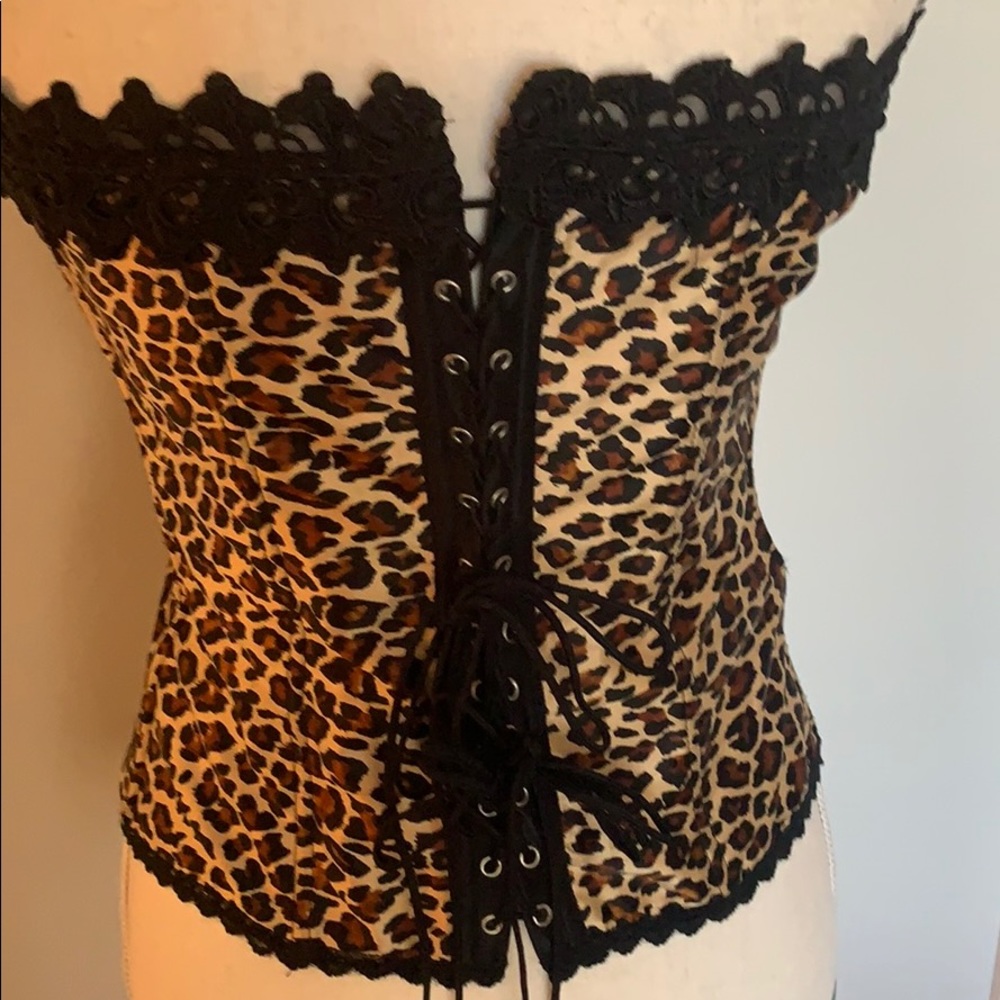 Leopard Corset - Picture 2 of 3